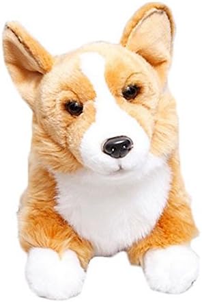 Simulation of the Dog Esent Girls Birthday Gift Plush Toy Dog--Welsh Corgi
