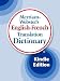 Books : Merriam-Webster's English-French Translation Dictionary (French Edition)
