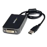 Buy StarTech USB DVI External Dual or Multi Monitor Video Adapter for Video Card...