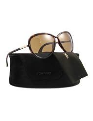 New Authentic Havana Tom Ford TF 161 52J Sunglasses by Tom Ford