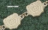 Missouri State University Bear Head Bracelet 7.75