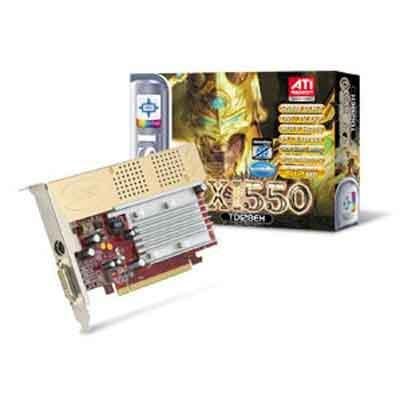 Radeon X1550 Pcie 256MB DDR2 2PORT Dvi Tv Out Heatsink Ati Gpu