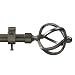 Casual Home Cage Drapery Rod - Bronze (60-112")