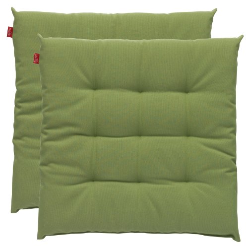 Esprit Home 37092-090-40-40 Kissen Tivoli Puros 40 cm x 40 cm gr&uuml;n (2-er Set)