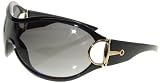 Gucci - Gucci 2561 Sunglasses Sun Glasses BLACK Lens BLACK SILVER Frame