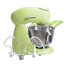 Hamilton Beach Eclectrics Stand Mixer, Apple Green Hamilton Beach Eclectrics Stand Mixer, Apple Green