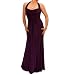 Blue Banana Purple Elegant Full Length Evening Dress