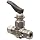 Parker VQ Series Stainless Steel 316 Toggle Valve, Inline, Toggle Handle, PTFE Stem, A-Lok Compression Fitting