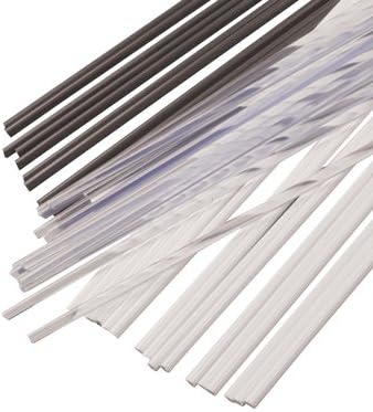 Clear 48" PVC-1 Welding Rod 1/8" Diameter - Approx 85' in Lb.