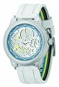 Fossil BG2163 Ladies White Leather Strap With Blue To White Changing Dial