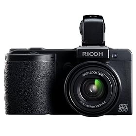 Ricoh GX200 with View Finder Kit