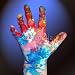 Wallmonkeys Peel and Stick Wall Decals - Main Pleine De Gouache - 36