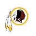 Washington Redskins 12-inch Die Cut Window Film