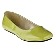 Women's Mossimo Supply Co. Odell Ballet Flats - Lime Patent