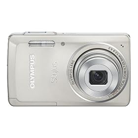 Olympus Stylus 5010 14 MP Digital Camera with 5x Wide Angle Dual Image Stabilized Zoom and 2.7-inch LCD (Titanium)