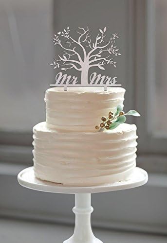 Love Tree Cake Topper Custom Mr and Mrs - Couple - Love Cake Topper