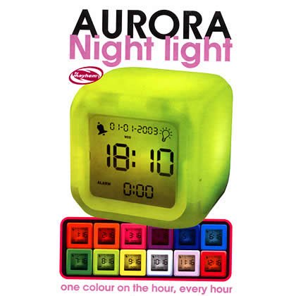 Buy Aurora Colour Changing Clock (Nightlight) online at Discounted New and Used prices. Delivered to your door with Childrens Toyshop.com