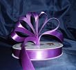 Ribbon - Satin Ribbon- 7/8" Single Face 50 Yards (150 FT) - Purple - Sewing - Craft - Wedding Favors