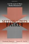 Setting Limits Fairly: Can We Learn to Share Medical Resources?
