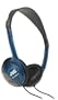 JVC HACD71FB Folding Walkman Replacement Headphones with Pouch (Blue)