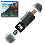 Produkt-Bild: 2 GB micro SD Card (2GB microSD Karte) + ELEKTROWA-SOFTWARE + SD Adapter + Kartenleser Speicherkarte f&uuml;r Ricoh Caplio R4