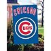 MLB Chicago Cubs Applique Banner Flag