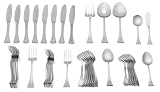 Oneida Emma 45-Piece Flatware Set, Service for Eight