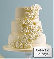 White Chocolate Rose Fruit Cake