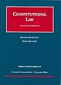 Constitutional Law, 16th Edition, 2009 Supplement (University Casebook)
