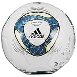 adidas Women's World Cup 2011 Replique Soccer Ball (White, Fresh Splash, Acid Buzz, 4)