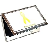 Troop Support Awareness Ribbon Business Card Holder