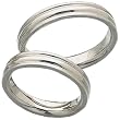 Platinum Comfort Fit Design Ladies Wedding Band