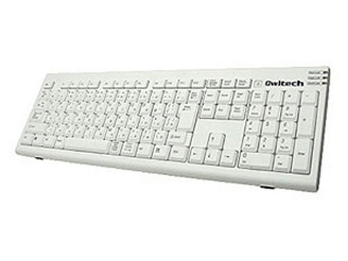 �I�E���e�b�N �L�[�{�[�h 109�L�[���{�� �X�^���h�t�L�[�{�[�h �z���C�g OWL-KB109STD(W)