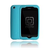 Incipio DermaShot Silicone Case for Apple iPhone 3G-Color Little Blue Box Blue