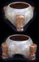 "3 AMIGOS" TIKI BOWL - MAI-TAI TIKI BAR DECOR