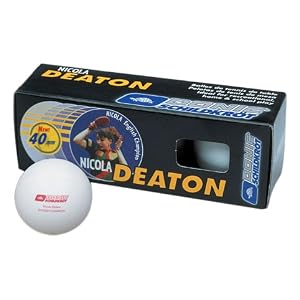 Nicola Deaton table tennis balls - box of 3