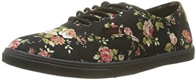 Vans Unisex Authentic Lo Pro Skate Shoe-Floral Black/Black-5