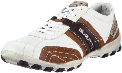 Bugatti Adrian D570813, Herren Halbschuhe, Weiss (weiss/braun 295), EU 42