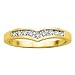 14K Yellow Gold 1/4 ct. Diamond Engagement Ring