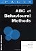 Book ABC of Behavioural Methods (Parent, Adolescent and Child Training Skills)