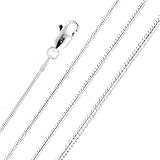 Stering Silver 24 Snake Chain 1.0mm