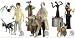 MirrorMask PVC figure set #1, 2, 3. Helena, Sphinx Cat, Black Queen's Spider; Valenti...