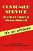 Book Customer Service Is More Than a Department: It's An Attitude