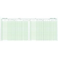 EXACOMPTA Spaltenbuch 2 libell�s 5 d�bit 5 cr�dit VE=1