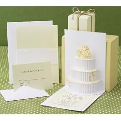 Martha Stewart Floral Wedding Cake Invitation Suite Kit