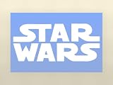 Star Wars Wall Mural Vinyl Wall Decal - White