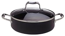 Anolon 5-Quart 11-Inch Sauteuse with Glass Lid
