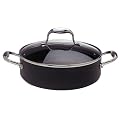 Anolon 5-Quart 11-Inch Sauteuse with Glass Lid