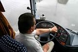 Busfahrer Bei Regenwetter - 24