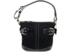 COACH �R�[�` �V�O�l�`���[ �\�t�g�_�b�t�� �V�����_�[�o�b�O 3574 SV/BK �yNB�z